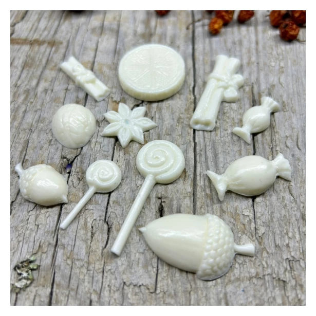 FOREMKA SILIKONOWA ŚWIĄTECZNE DROBIAZGI 10,7 cm x 6,7 cm