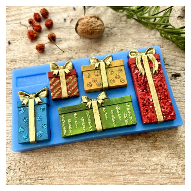 FOREMKA SILIKONOWA PREZENTY 12 cm x 6,5 cm