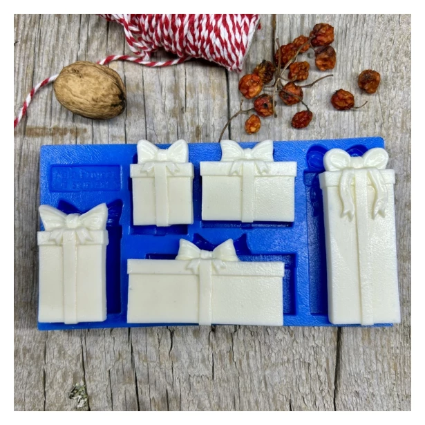 FOREMKA SILIKONOWA PREZENTY 12 cm x 6,5 cm