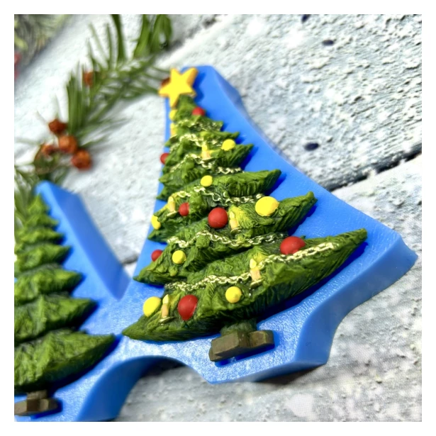 FOREMKA SILIKONOWA CHOINKI 16,5 cm x 10,2 cm