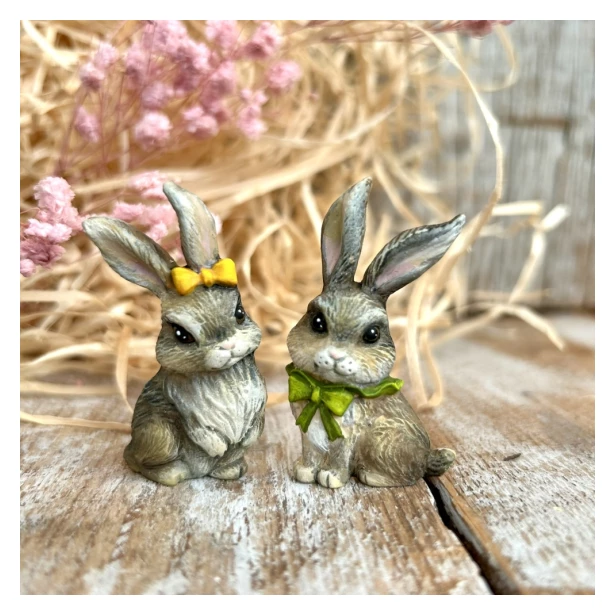 FOREMKA SILIKONOWA ZAJĄCZKI I NAPIS ALLELUJA 9,8 x 8,5cm