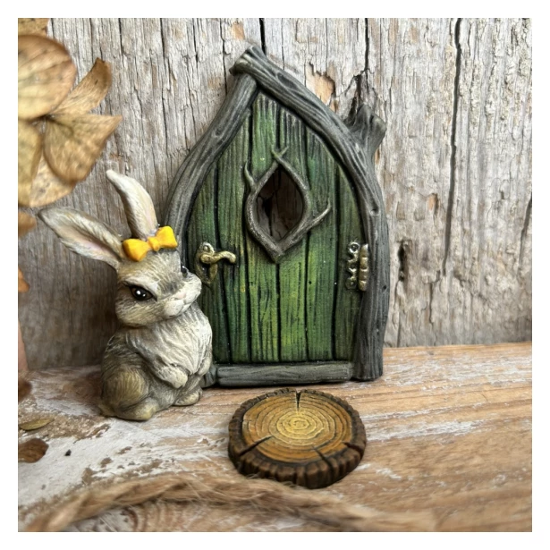 FOREMKA SILIKONOWA BAJKOWE DRZWI I OKNA 16,3 x 10,7 cm