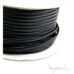 Chiński sznurek sutasz w kolorze czarnym - 1m