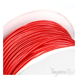 Chiński sznurek sutasz w kolorze czerwonym - 1m