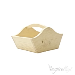 Koszyczek średni bez serca 17x14x10,5 cm