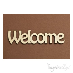 Napis: Welcome