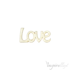 Napis: Love 6,3x3 cm