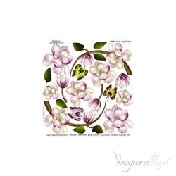 Sospeso - folia z nadrukiem - magnolia