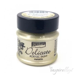 Farba metaliczna Delicate stare złoto 50 ml