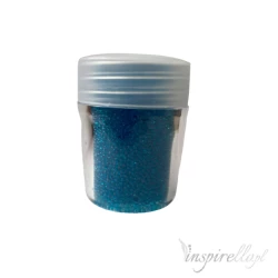 Mikrokulki metalizowane szklane niebiesko-turkusowe 1-1,5mm - ok. 20ml