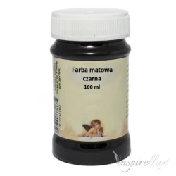 Farba akrylowa czarna/black 100 ml Daily Art