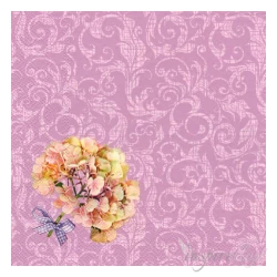 Serwetka - kwiaty, bukiety