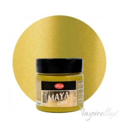 Maya Gold - Farba metaliczna 45ml STARE ZŁOTO