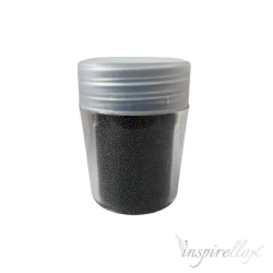 Mikrokulki szklane bulion czarna benzynka 0,6-0,8mm - ok. 20ml