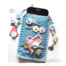 Guziki drewniane Mix 30 sztuk - pastelowe