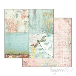 Bloczek papierów do scrapbookingu - 10 arkuszy  30x30 cm WONDERLAND