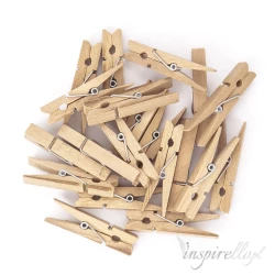 Klamerki drewniane 4,8cm - 20 sztuk