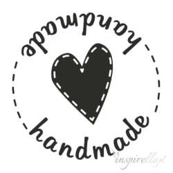Stempel drewniany okrągły, Handmade 3,2cm