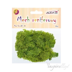 Mech Reniferowy glicerynowany - zielony 30 gram