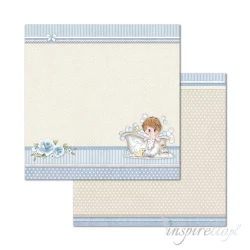 Bloczek papierów do scrapbookingu - 10 arkuszy  30x30 cm LITTLE BOY