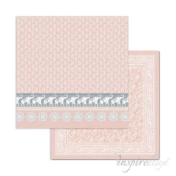 Bloczek papierów do scrapbookingu - 10 arkuszy  30x30 cm SECRETS OF INDIA