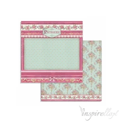 Bloczek papierów do scrapbookingu - 10 arkuszy  30x30 cm SWEETY