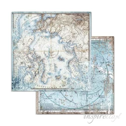 Bloczek papierów do scrapbookingu - 10 arkuszy  30x30 cm ARCTIC ANTARCTIC