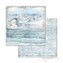 Bloczek papierów do scrapbookingu - 10 arkuszy  30x30 cm ARCTIC ANTARCTIC