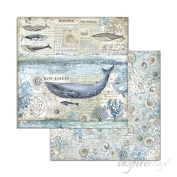 Bloczek papierów do scrapbookingu - 10 arkuszy  30x30 cm ARCTIC ANTARCTIC