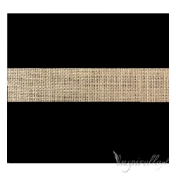 Wstążka jutowa tkana szerokość 50mm - 1metr