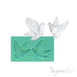 Gołębie foremka silikonowa 3,5x3,5cm