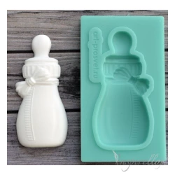 Butelka ze smoczkiem foremka silikonowa 1,9х4,2cm