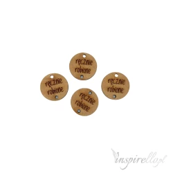 ZAWIESZKI KOŁA 'RĘCZNIE ROBIONE' HDF - 4 sztuki