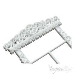 Liczby z ornamentem foremka silikonowa 2,5x2,5cm - litera