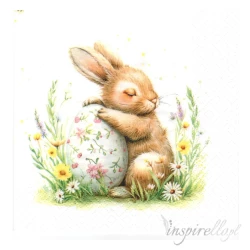 Serwetka  - Wielkanoc, Zajączek