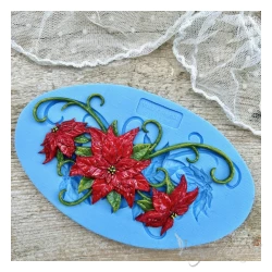 FOREMKA SILIKONOWA GWIAZDA BETLEJEMSKA 8 X 13,2CM