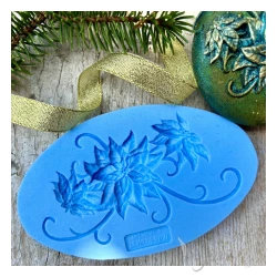 FOREMKA SILIKONOWA GWIAZDA BETLEJEMSKA 8 X 13,2CM