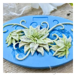 FOREMKA SILIKONOWA GWIAZDA BETLEJEMSKA 8 X 13,2CM