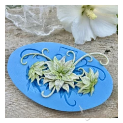 FOREMKA SILIKONOWA GWIAZDA BETLEJEMSKA 8 X 13,2CM