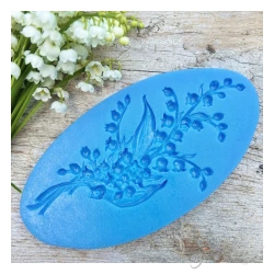 FOREMKA SILIKONOWA konwalie bukiet 14x7 cm