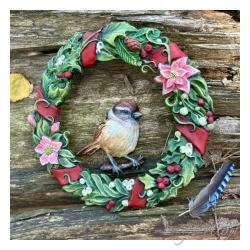 FOREMKA SILIKONOWA WIENIEC Z WRÓBELKIEM 13cm