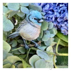 FOREMKA SILIKONOWA WIENIEC Z WRÓBELKIEM 13cm