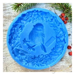 FOREMKA SILIKONOWA WIENIEC Z WRÓBELKIEM 13cm