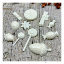 FOREMKA SILIKONOWA ŚWIĄTECZNE DROBIAZGI 10,7 cm x 6,7 cm