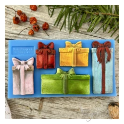 FOREMKA SILIKONOWA PREZENTY 12 cm x 6,5 cm