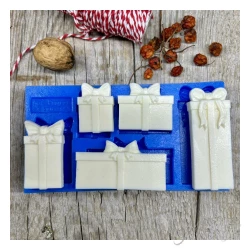 FOREMKA SILIKONOWA PREZENTY 12 cm x 6,5 cm