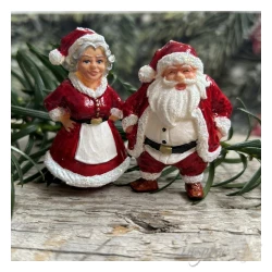 FOREMKA SILIKONOWA MIKOŁAJ I MIKOŁAJOWA 13,1 cm x 6,5 cm