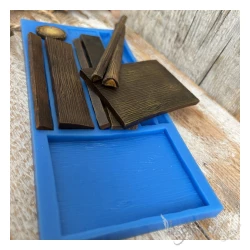 FOREMKA SILIKONOWA DESKI I BALE 18,6 x 8,8 cm