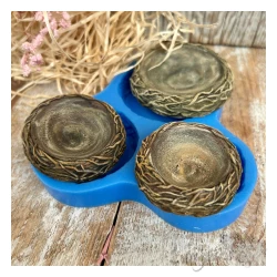 FOREMKA SILIKONOWA GNIAZDA PODSTAWKI 13,4 x 12,4 cm