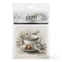 Zestaw papierów ryżowych 14,8x14,8cm Wielkanoc, zając, królik